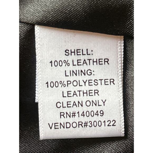 Chadwick’s of Boston Genuine Leather Suede Jacket Size 14
Black Embroidered - Picture 9 of 9